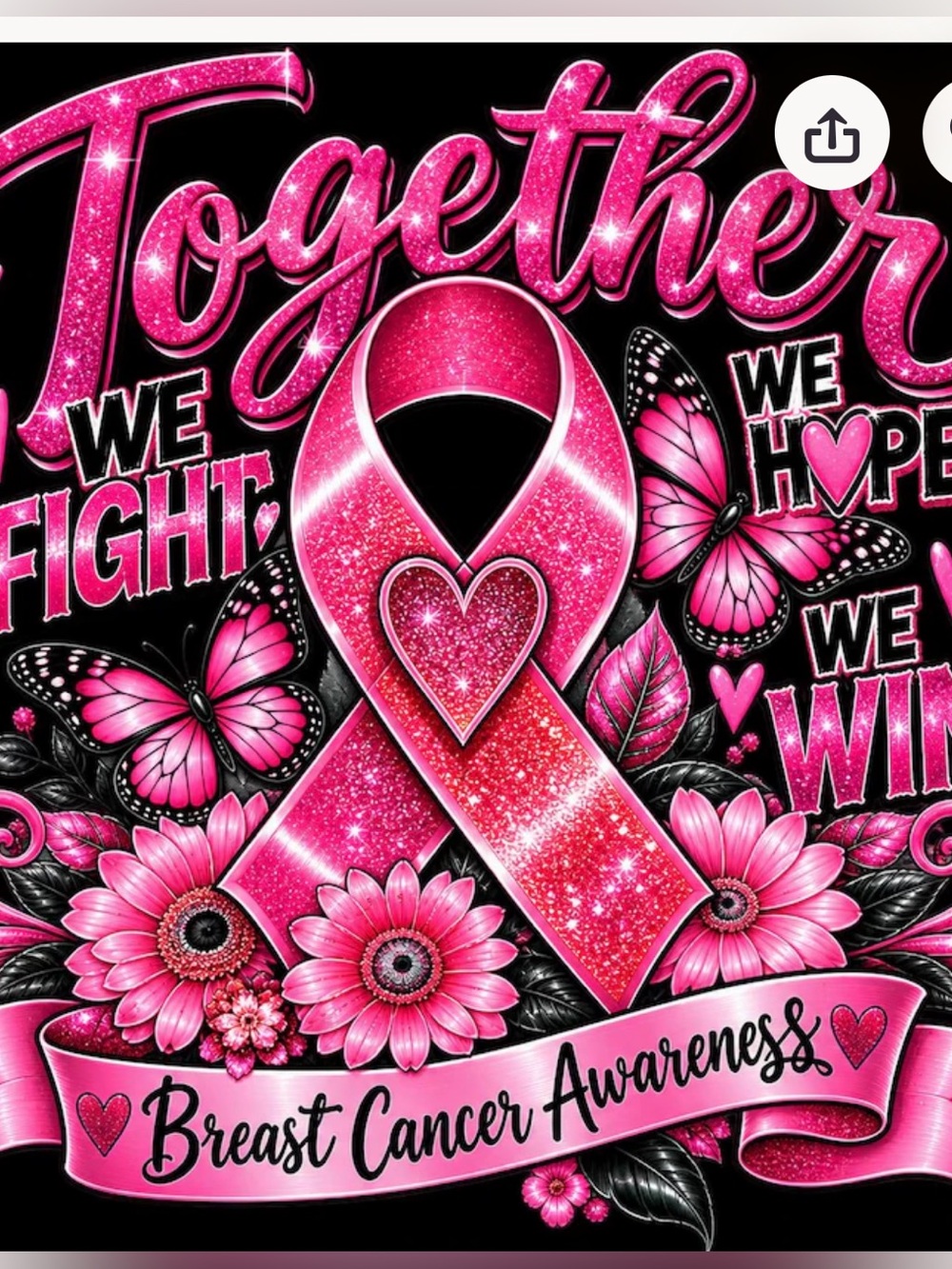 💝♋️🥊TOGETHER WE FIGHT ♋️💝🥊 - Picture 2 of 3
